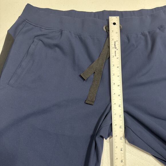 Avia Crop Jogger Pants Activewear Drawstring Semi Fitted Womens XXL (20) Blue - Picture 11 of 15